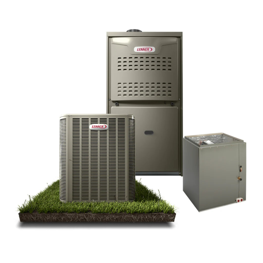 Lennox 14.3 SEER2 1.5 Ton Upflow Gas System ML14KC1-018 - CK40HT-24A - ML180UH045E36A