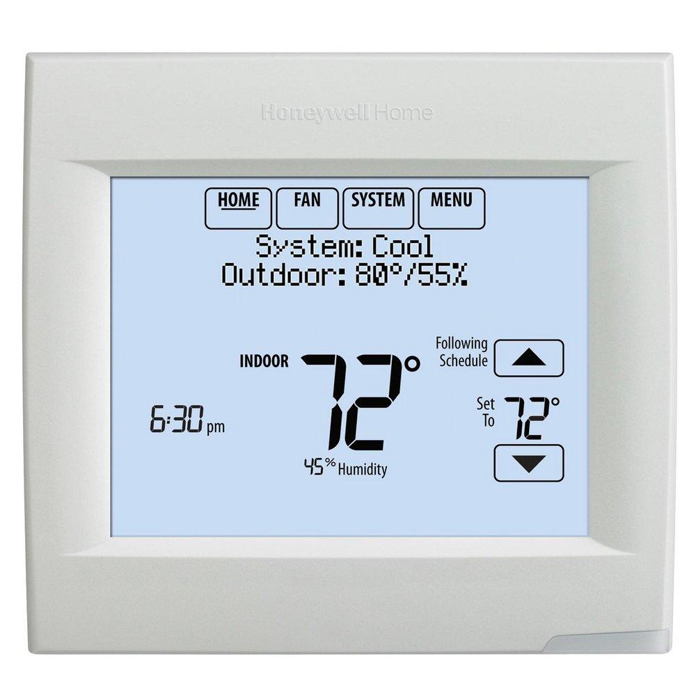 Honeywell Home VisionPro® 8000 1H/1C, 4H/2C, 3H/2C Programmable Thermostat