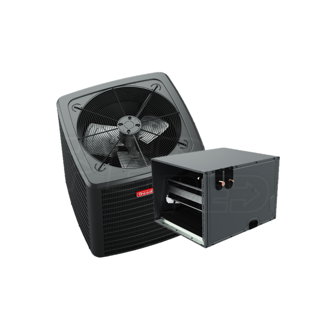 Goodman 2 Ton 15.2 SEER2 Horizontal Condenser and Coil GLXS5BA2410 - GCHPTA2426B3