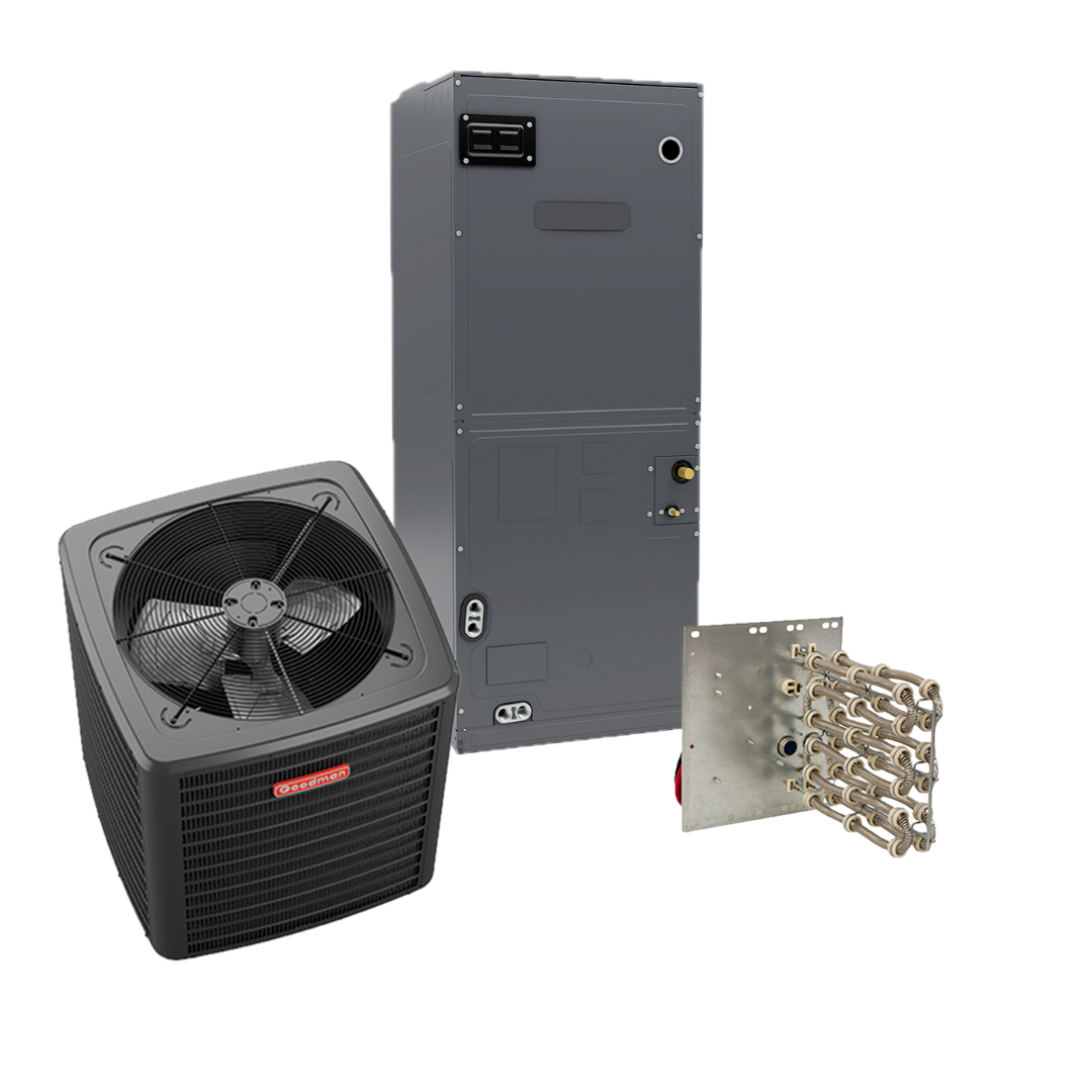 Goodman 3.5 Ton 15.2 Seer2 Heat Pump System GLZS5BA4210 - GAMST42CU1300